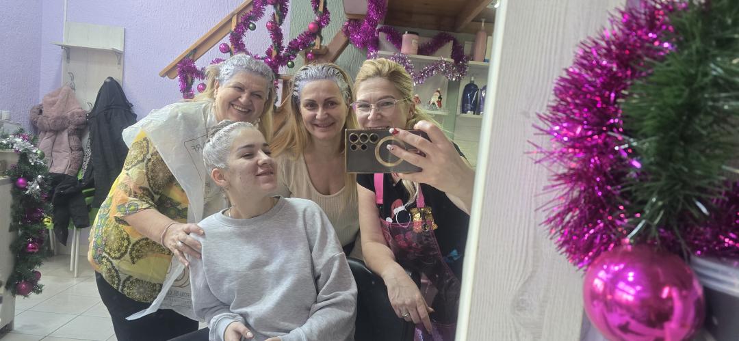 Lilla #novisad Farbanje kose Farbanje izrastka + feniranje - duga kosa