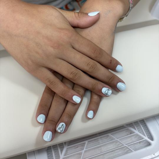 LM hair studio #beograd Gel lak Gel lak / rubber baza - ruke