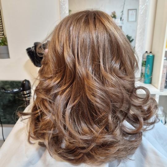 Novelle #beograd Farbanje kose Farbanje cele dužine - duga kosa