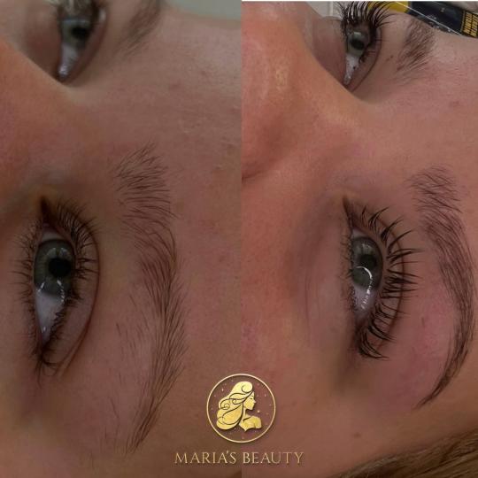 Maria's Beauty #nis Trepavice Lash lift + Brow lift