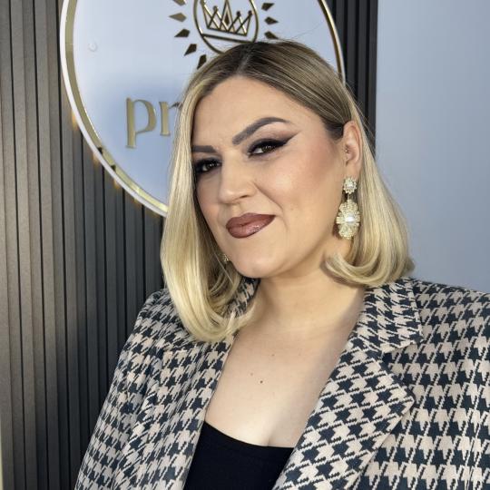 Princess beauty #nis Make-up / šminkanje Profesionalno šminkanje + veštačke trepavice