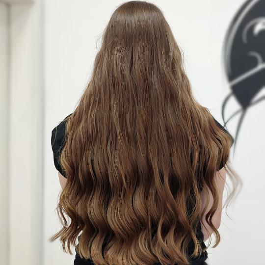 Infinity Hair #novisad Feniranje i stilizovanje Feniranje na talase - extra duga kosa (preko lopatic