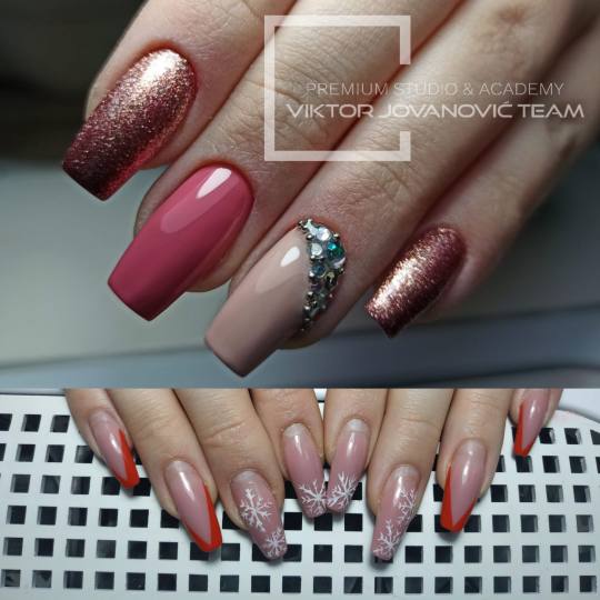 BEAUTY CENTER Viktor Jovanović #subotica Izlivanje noktiju Korekcija noktiju - S velicina