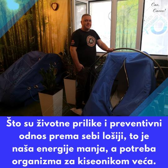 Oxybaric centar Bg Vračar #beograd Tretmani tela Hiperbarična komora - sedeća