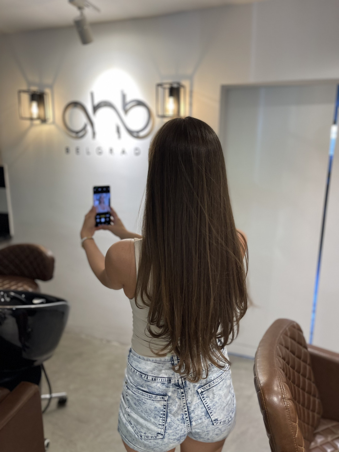 OHB Belgrade #beograd Žensko šišanje Žensko šišanje + feniranje