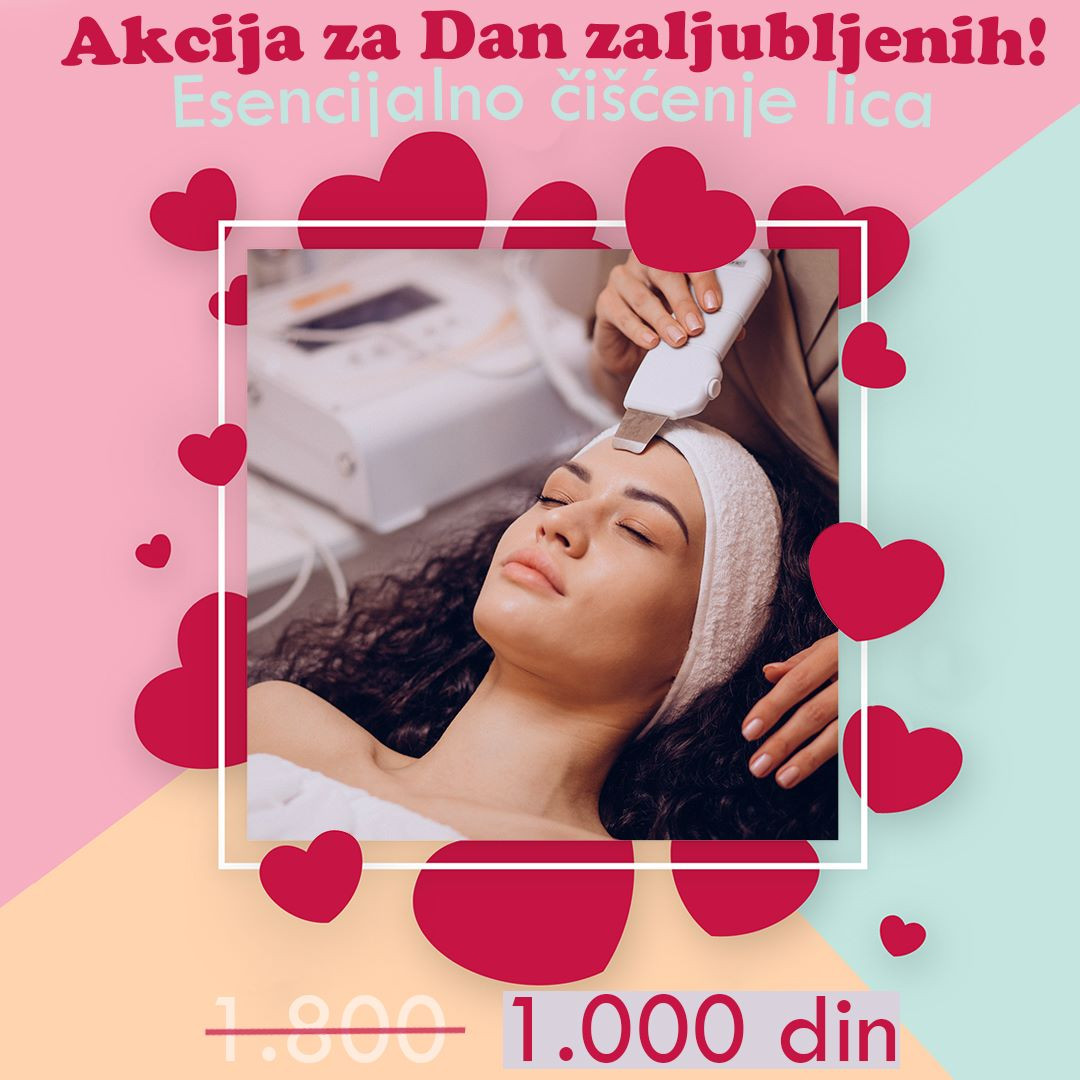 Epil Lux Centar #beograd Radiotalasni i ultrazvučni tretmani Esencijalno čišćenje lica - serum + krema