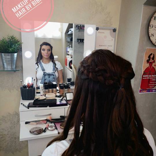 Bibi beauty centar #beograd Make-up / šminkanje Profesionalno šminkanje + proba - za venčanje Smi