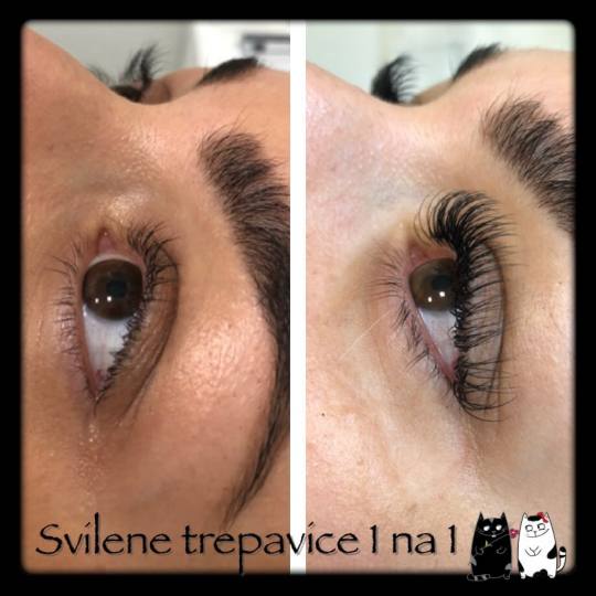 Olymp Beauty #nis Nadogradnja trepavica Svilene trepavice Nadogradnja svilenih trepavica - 1 na 1
