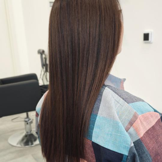 Kotenkova Studio & Education #beograd Farbanje kose Klasično farbanje cele dužine - duga kosa