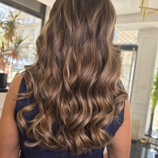 Esthetique Privé #beograd Ombre, sombre, balayage Balayage +preliv + feniranje