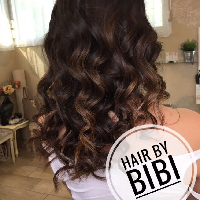 Bibi beauty centar #beograd Feniranje i stilizovanje Feniranje na ravno / lokne - duga kosa