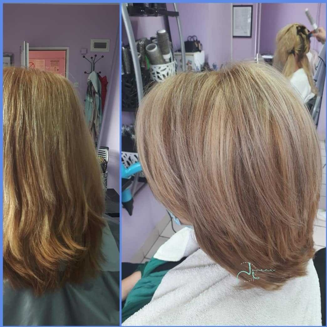 Jovana + #beograd Pramenovi Pramenovi na foliju + preliv - duga kosa