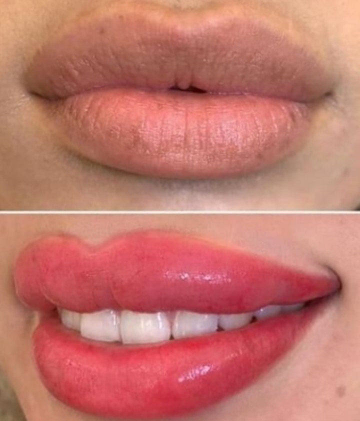 Ksenija Estetik Centar #nis Make-up / šminkanje Trajna šminka usana + korekcija do 3 meseca