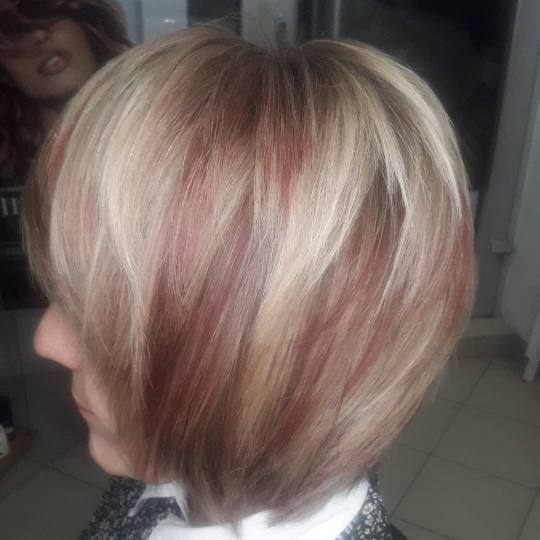 Chic & Shine #beograd Pramenovi Pramenovi na foliju - kosa srednje dužine