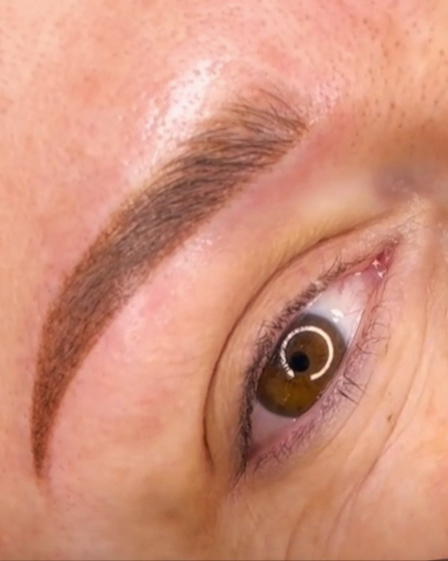 Trajna šminka obrva - puder tehnika - AmiSo Beauty Studio, Novi Sad Trajna šminka Lice Trajna šminka, Novi Sad, Centar - Stari grad