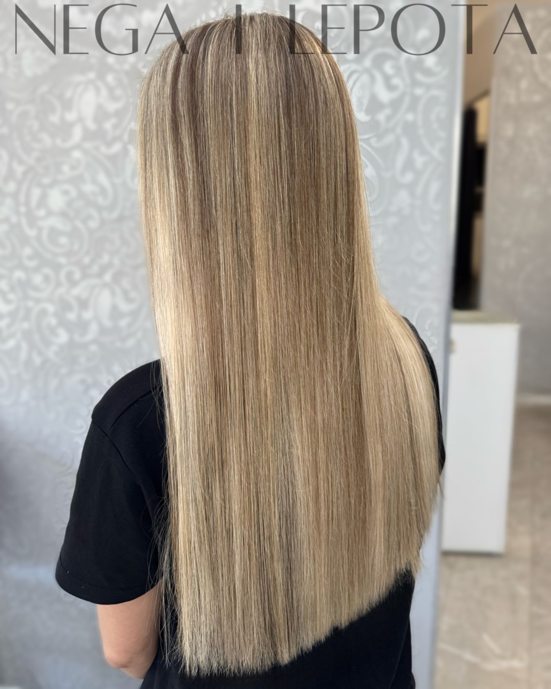 Nega i lepota NS 1 #novisad Pramenovi Balayage paket: pramenovi + preliv + BOTOX + šišanje + feniranje na ravno