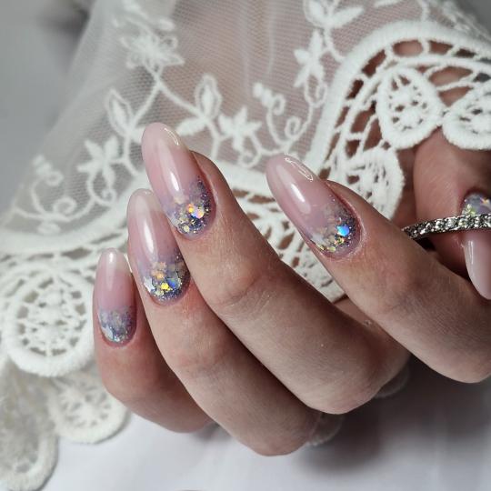 Dina Nail Academy #novisad Izlivanje noktiju Korekcija noktiju gelom - L dužina