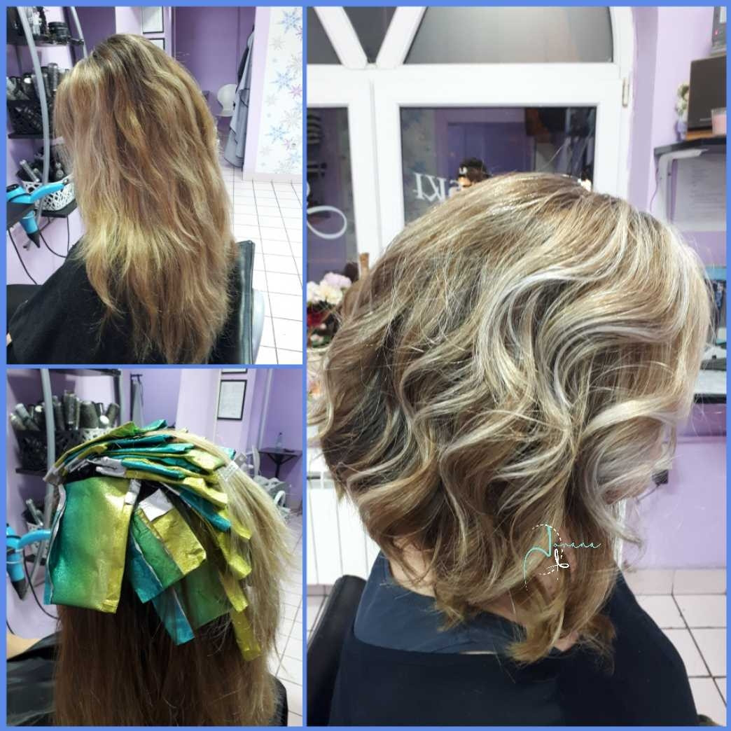 Jovana + #beograd Pramenovi Pramenovi na foliju + preliv - ekstra duga kosa