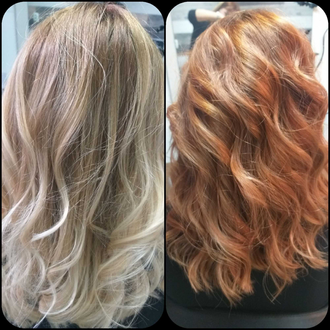 Ginger witch #beograd Farbanje kose Farbanje cele dužine + feniranje - duga kosa