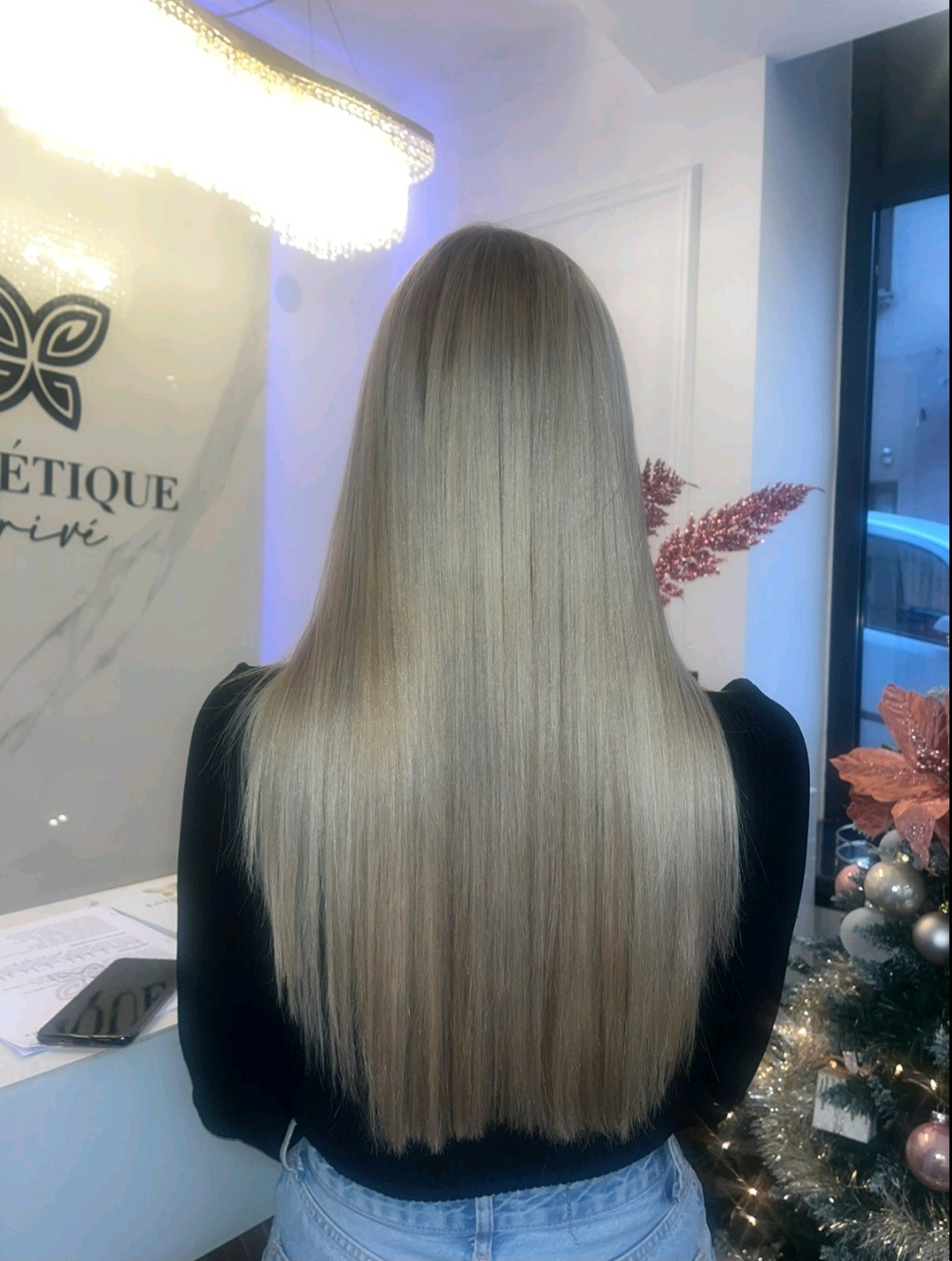 Esthetique Privé #beograd Keratinski tretmani GOLDWELL trajno ispravljanje kose - duga kosa