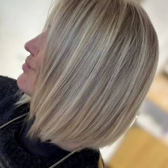 Mstyle3 #beograd Pramenovi Pramenovi na foliju - kosa srednje dužine