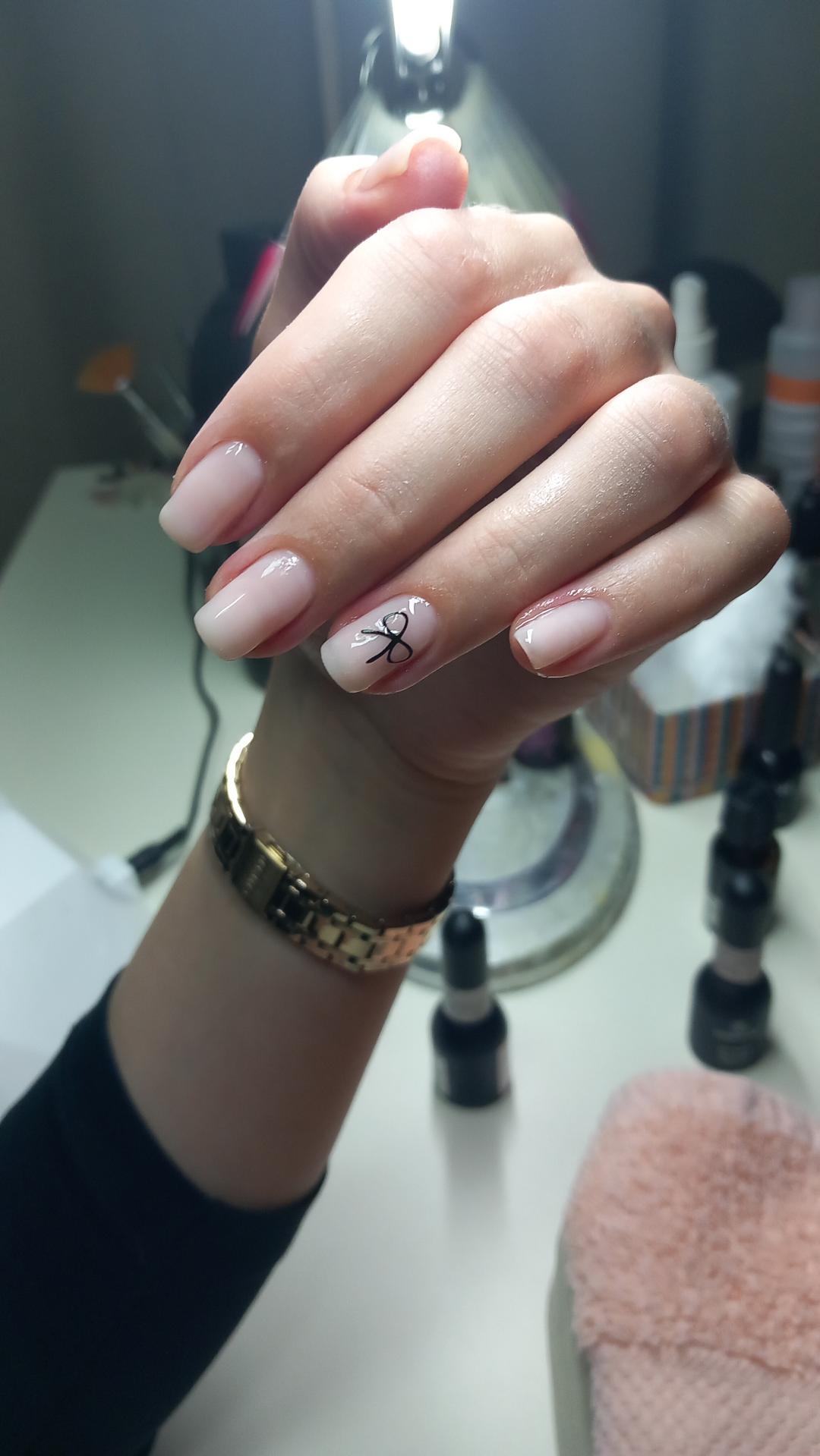 Manikir + gel lak Rubber baza Tpo&Hema free - Eleonora, Beograd Gel lak Nokti Gel lak, Beograd, Novi Beograd blokovi, Belville, Savski kej