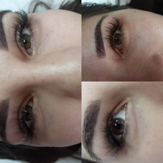 Derma Life #beograd Nadogradnja trepavica Nadogradnja svilenih trepavica 1 na 1
