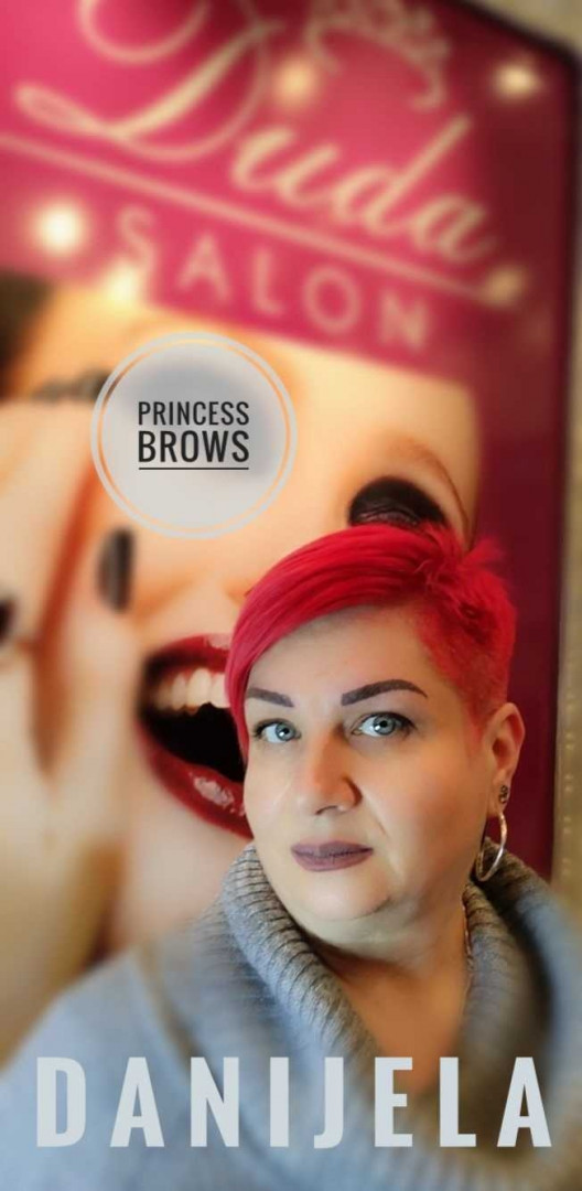 The Princess Academy #beograd Trajna šminka Puder obrve