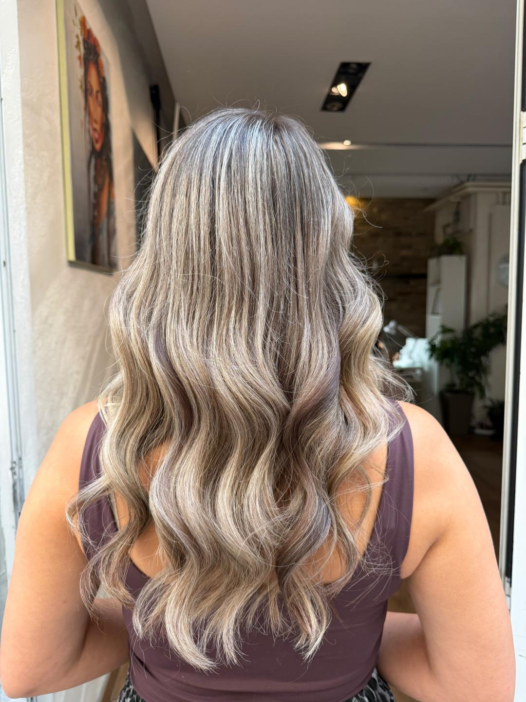 Balayage - ekstra duga kosa - Safir Beauty Lounge, Beograd Ombre, sombre, balayage Frizerski saloni Ombre, sombre, balayage, Beograd, Novi Beograd blokovi, Belville, Savski kej