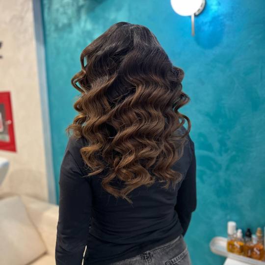 Dream Hair Studio #beograd Svečane i frizure za svadbu Hollywood talasi - ekstra duga kosa