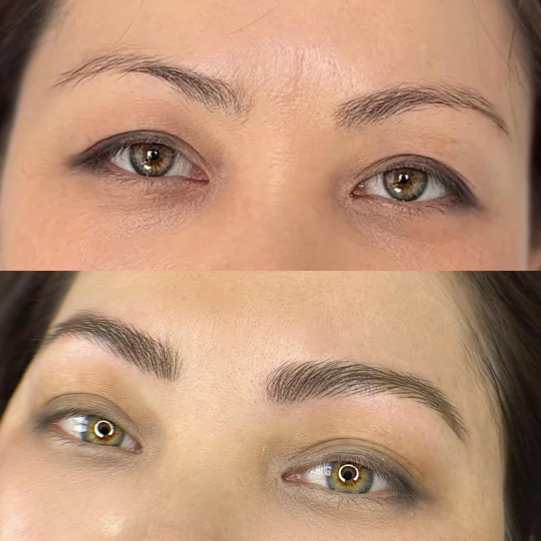 Trajna šminka obrva - prirodna tehnika iscrtavanja dlačica - AmiSo Beauty Studio, Novi Sad Trajna šminka Lice Trajna šminka, Novi Sad, Centar - Stari grad