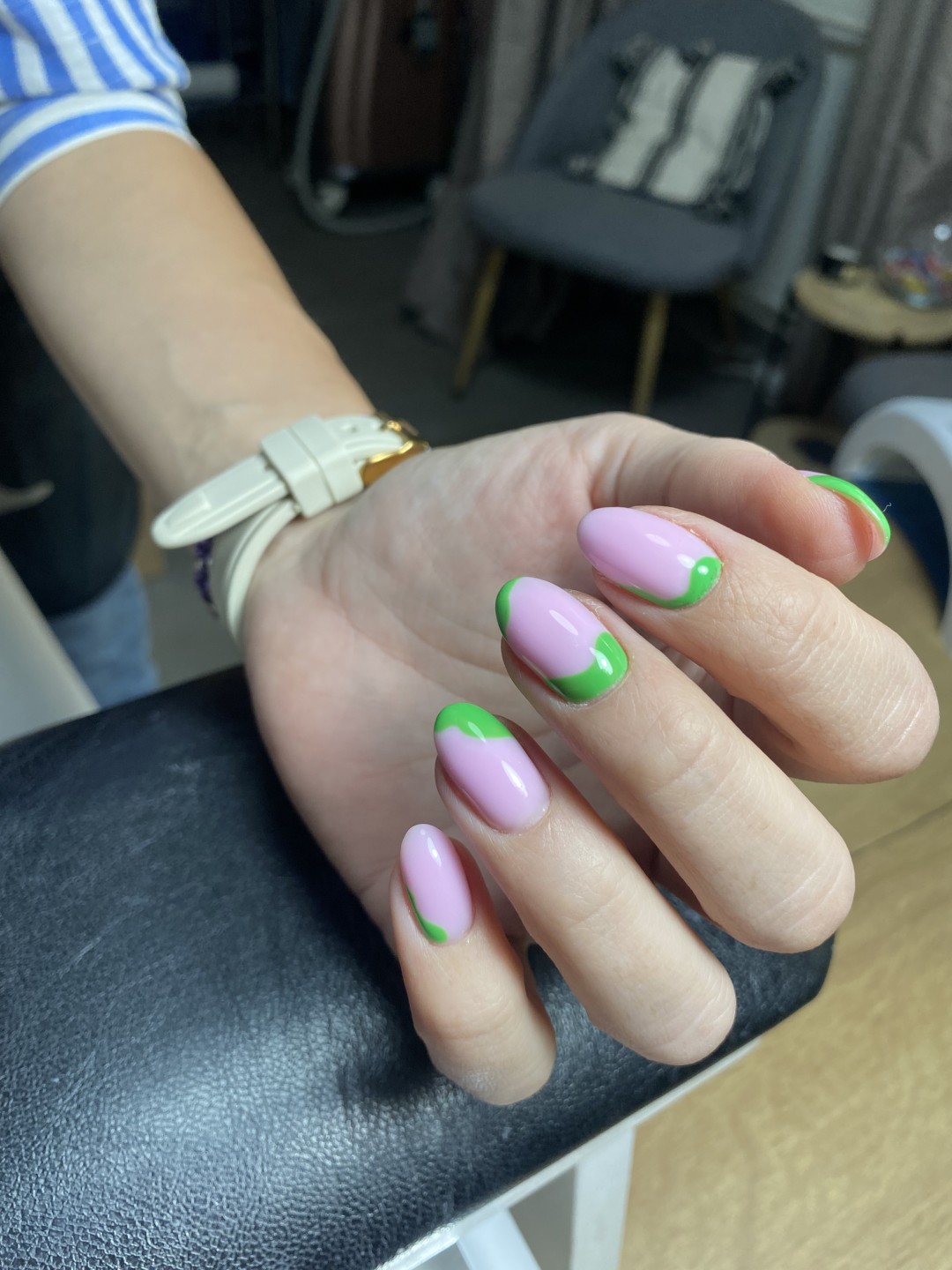 Beauty by Nevena Panić #beograd Ojačavanje noktiju Ojačavanje noktiju gelom - S dužina