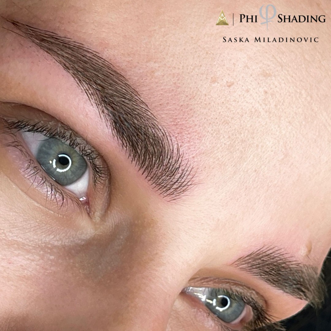 Esthetique Privé #beograd Trajna šminka Trajna šminka obrva - PHI BROWS + SHADING - kombinovana tehnika
