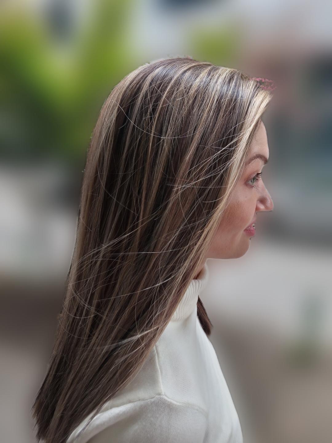 Hairrific #sombor Pramenovi Pramenovi u više boja + feniranje - duga kosa / ekstra gusta srednja kosa