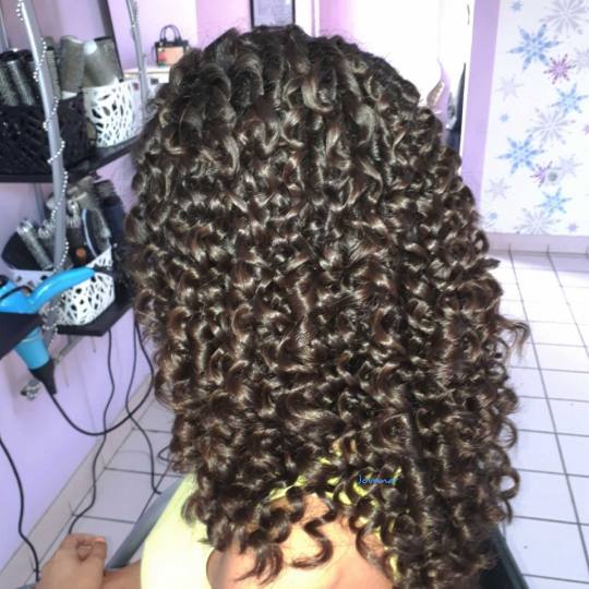 Jovana + #beograd Uvijanje, lokne i talasi Afro lokne - ekstra duga kosa