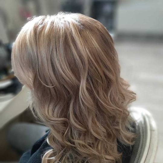 Bibi beauty centar #beograd Pramenovi Pramenovi na foliju u 1 / 2 boje / blanšem + preliv - kosa sr