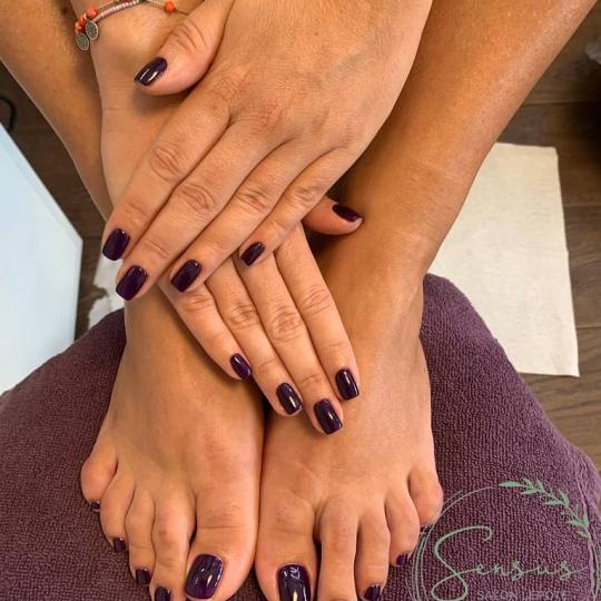 Sensus Zemun #beograd Estetski pedikir Estetski pedikir + gel lak + manikir gel lak