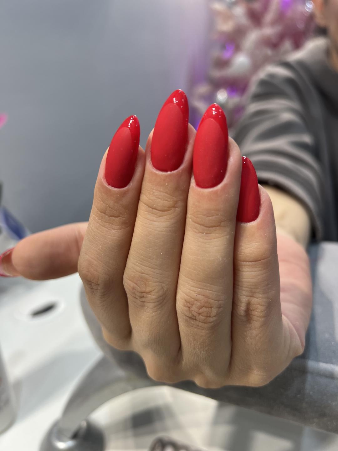 Ojačavanje noktiju gelom - L dužina - Just me, Beograd Ojačavanje noktiju Nokti Ojačavanje noktiju, Beograd, Vračar, Čubura, Crveni krst