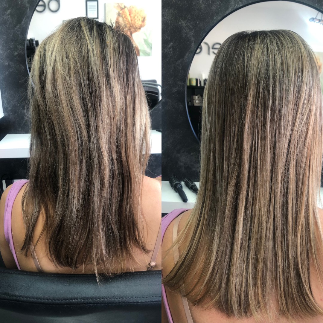 Berenisa #beograd Pramenovi Pramenovi + preliv -duga kosa