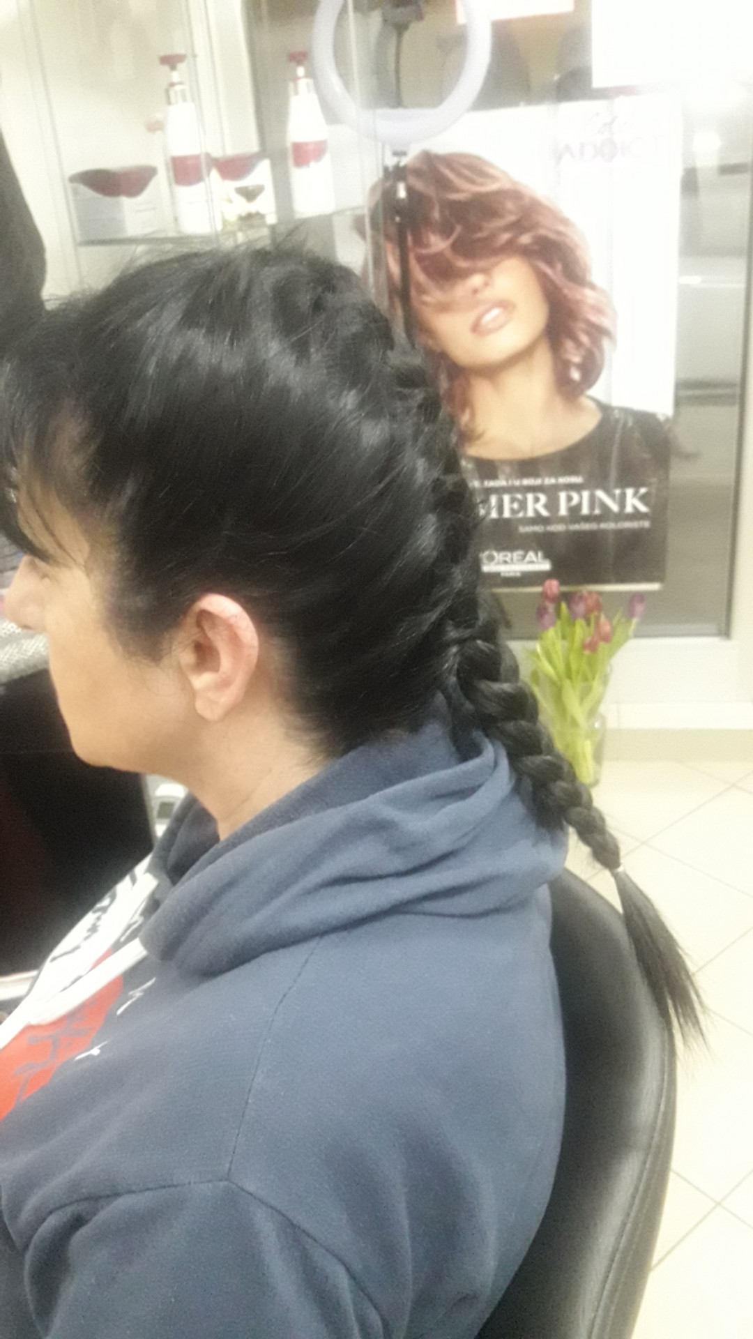 Chic & Shine #beograd Pletenice, kike, punđe Riblja kost - cela kosa