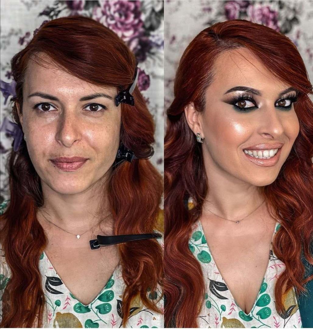Beauty Studio Glam #beograd Make-up / šminkanje Profesionalno šminkanje + veštačke trepavice