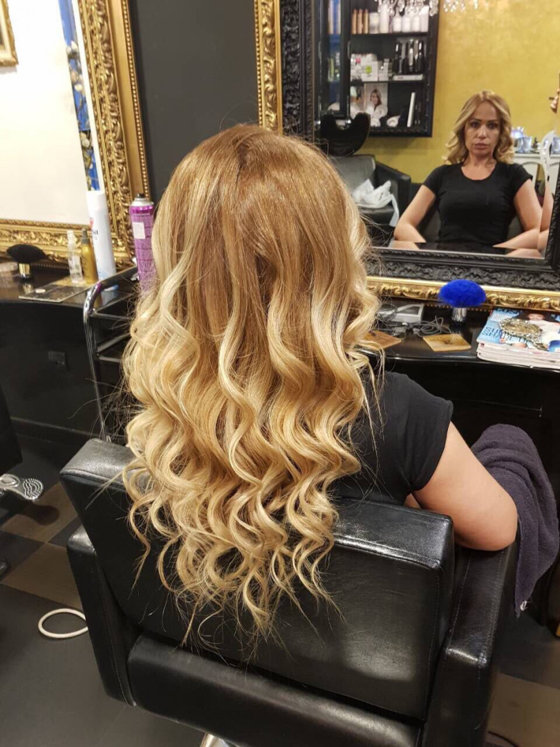 Ombre + preliv + feniranje - duga kosa - Baroque, Beograd Ombre, sombre, balayage Frizerski saloni Ombre, sombre, balayage, Beograd, Vračar, Čubura, Crveni krst
