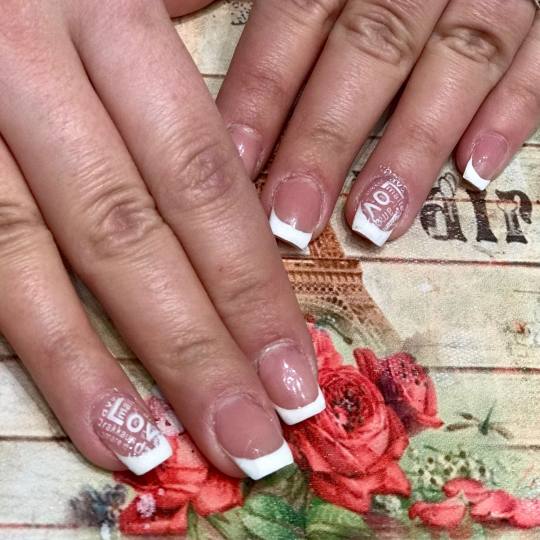 Estetic star by Maya #beograd Izlivanje noktiju izlivanje Izlivanje noktiju gelom boja / french