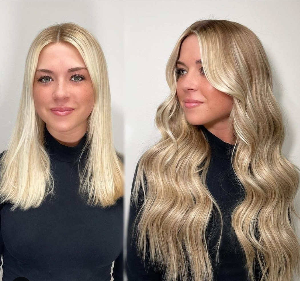 Esthetique Privé #beograd Nadogradnja kose Nadogradnja kose po pramenu - 70cm