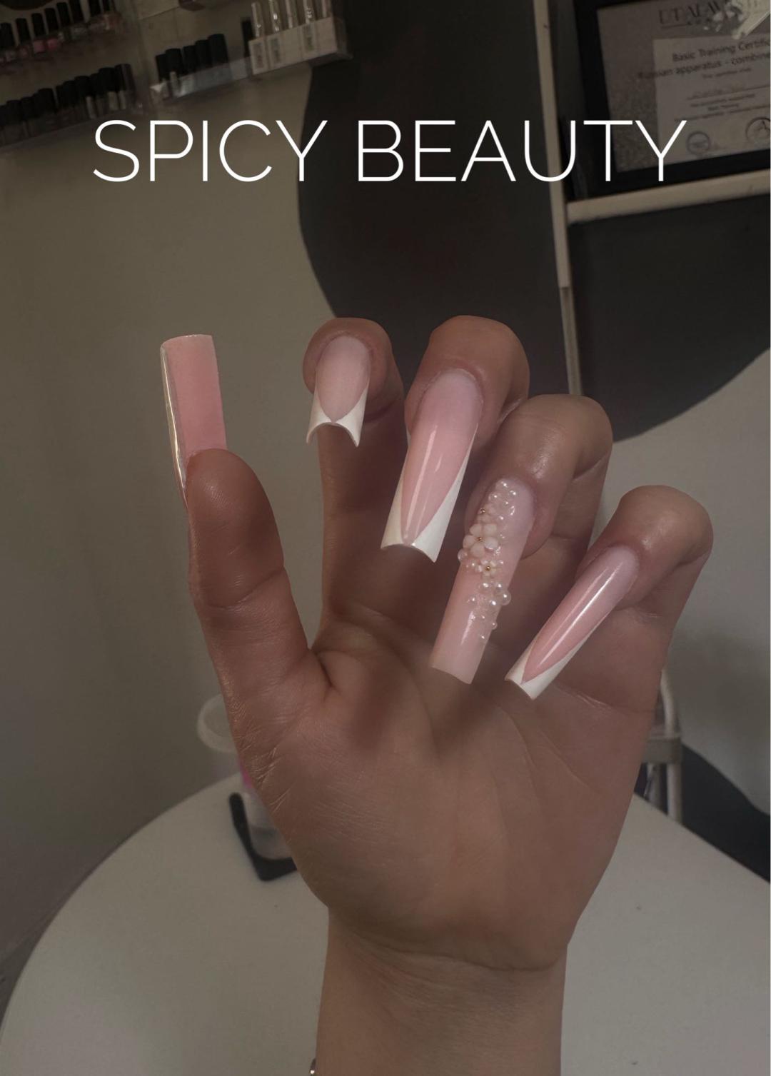 Spicy beauty #beograd Izlivanje noktiju Izlivanje noktiju gelom - XL dužina