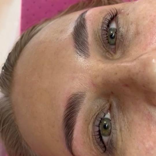 Di Nails Academy #beograd Trepavice Lash lift + Brow lift