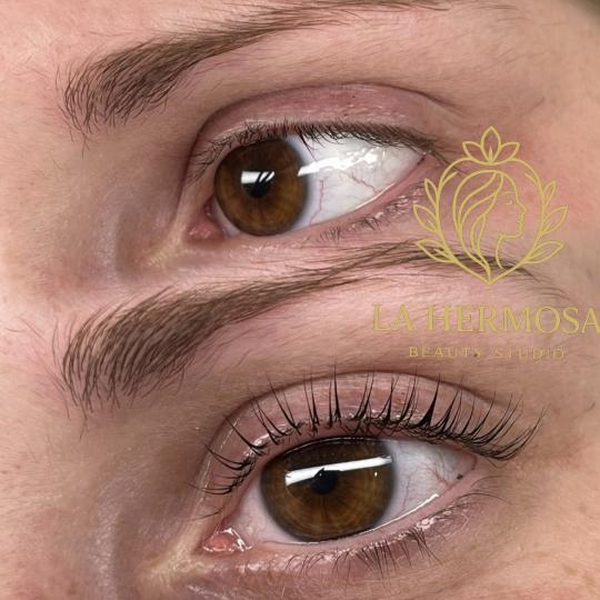 La Hermosa Beauty Studio #beograd Trepavice Lash lift + farbanje trepavica