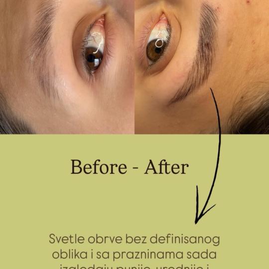 Almari Beauty Concept #kragujevac Obrve Brow lift