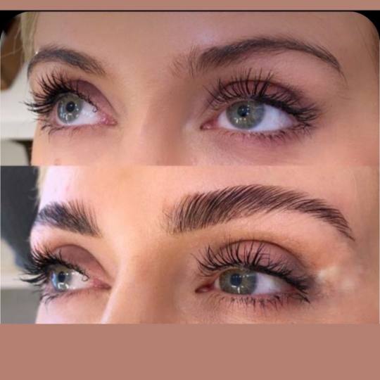 Xenija Beauty Room #beograd Obrve Brow lift bez farbanja