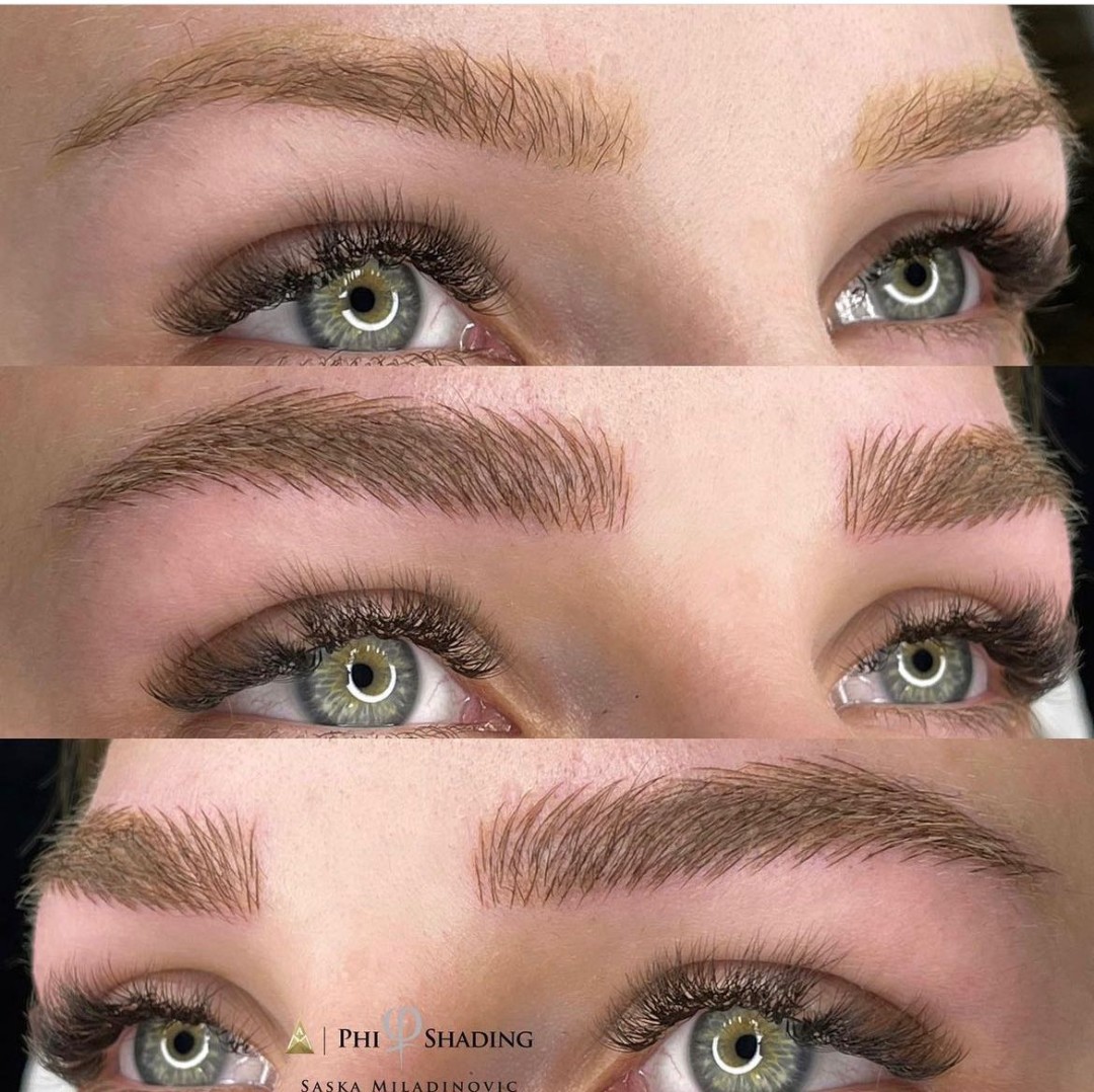 Esthetique Privé #beograd Trajna šminka Trajna šminka obrva - PHI BROWS MICROBLADING